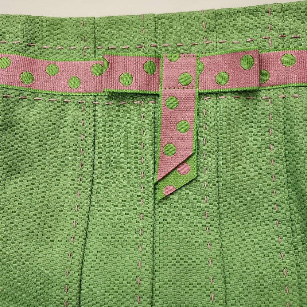 Willi Smith Kelly Green SKIRT NEW!